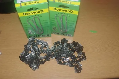 £18.31 • Buy 2 X Rocwood Chainsaw Chain For Makita EA3500S40B 16  Saw 40cm 56drive Links New
