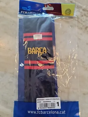 Official FC Barcelona Barca Football Socks - Producte Oficial - Futbol - Soccer • $9