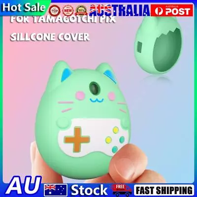 Silicone Protective Case Shockproof With Hand Strap For Tamagotchi Pix(Green) • $9.41