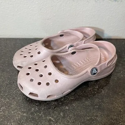 £17.61 • Buy Crocs SHAYNA Women’s Size 4 Pink Mary Jane Flat Shoes