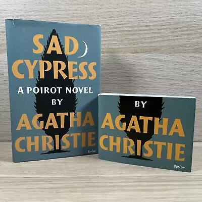 Agatha Christie Sad Cypress Facsimile Edition With Belly Band Hardback • £34.95