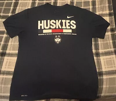 Uconn Huskies Nike Dri-fit Shirt Men Size XL • $34.99