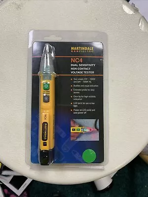 Martindale NC4 Dual Sensitivity Non-contact Voltage Tester • £29.99