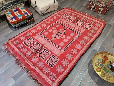 Vinatge Rugs Tapestry Wall Hanging Vintage Tapestry Morocco Vintage Carpet • $255