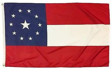 1st National Confederate 11 Star 3x5 Flag - Printed • $10.71