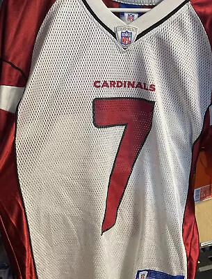 Matt Leinart #7 Arizona Cardinals NFL NFC Reebok Authentic Jersey White - Size S • $19.99