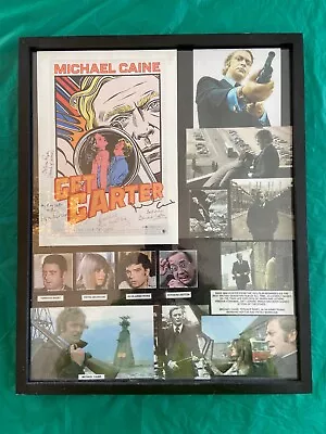 £10.50 • Buy Get Carter / Michael Caine Framed Movie / Film Memorabilia