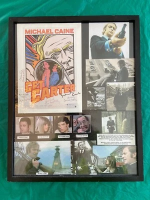 £10.50 • Buy Get Carter / Michael Caine Framed Movie / Film Memorabilia