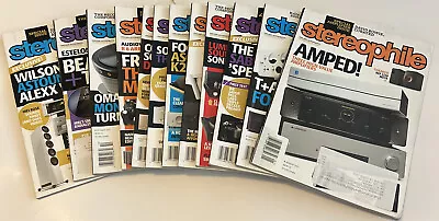 $35.35 • Buy STEREOPHILE Magazine 2021- Full Year LOT OF 12