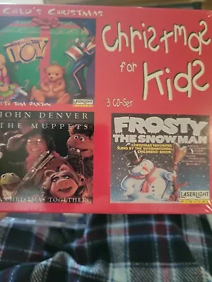 Christmas For Kids - Holiday Music 3 CD Box Set - Denver & Muppets/Frosty/Toys • $10.99