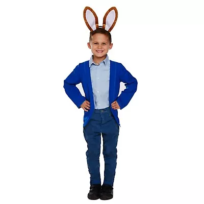 Kids Naughty Rabbit Costume Book Week Day Boys Child Bunny Ear Roald Fancy Dress • £6.75