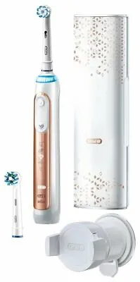 BRAUN Oral B Electric Toothbrush Genius 9000 D7015256XCTRG Rose Gold AC100-110V • $273.45