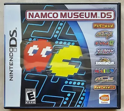 Namco Museum DS (Nintendo DS 2007) Bandai Complete CIB Pacman Galaga DigDug • $7.99