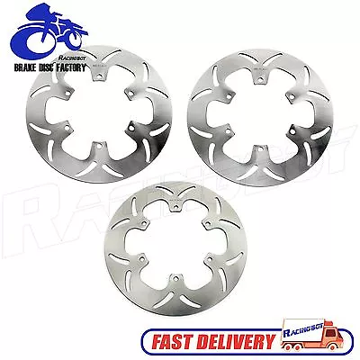 $159.98 • Buy V Star 1100 Front Rear Brake Rotors For Yamaha XVS1100 V Star 1999-2008 Classic