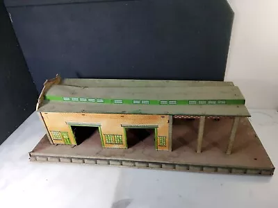 Marx Freight Terminal Tin Litho Train Station Toy Building Vintage 1950s • $45