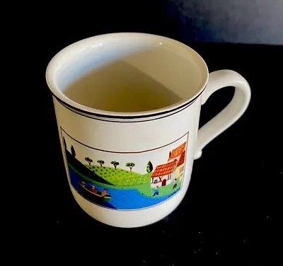 Villeroy & Boch  ~ Design Naif ~ Boaters ~ Rooster ~ 10 0z Mug • $10