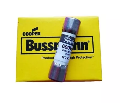 ORIGINAL Bussmann KTK-7 KTK7 KTK 7A ( 7 Amp ) 600Vac Fast-Acting Fuse • $3.28