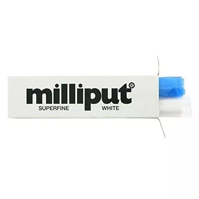 MILLIPUT EPOXY PUTTY SUPERFINE WHITE Cold Setting Modelling Restoring Sculpting • £6.45