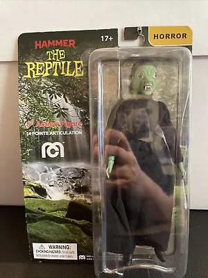 MEGO Monsters The Reptile 8  Hammer Films Action Figure (2021) Horror Wave 13 • $14