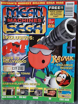 NEAR MINT - Mean Machines Sega Magazine - Issue # 37 - November 1995 - VERY RARE • £9.99