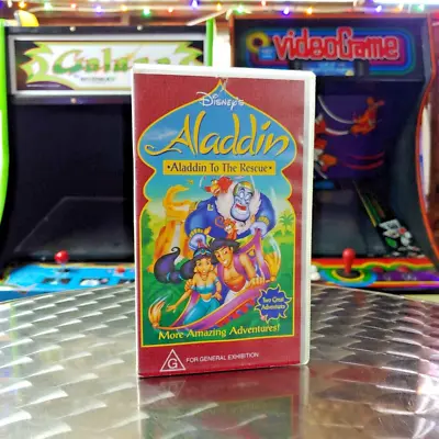 Disney's Aladdin: Aladdin To The Rescue - VHS Video Tape - RARE • $8.33