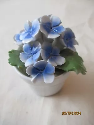 Vintage Radnor Staffordshire England Bone China Miniature Flower Pot- Excellent • $4.98