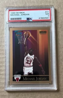 1990 Skybox Michael Jordan #41 Basketball & Golf PSA 7 • $16.95