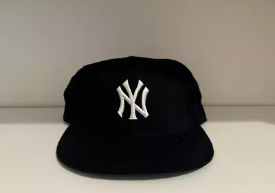 Vintage NWT 90s New Era NY Yankees Hat 7 1/8 Diamond Collection Pro Model Adult • $89.99