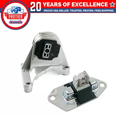 Engine Motor Mount 2PCS Set For 09 Volvo S60 2.4/2.5L / 04-06 Volvo S80 2.5L • $43.14