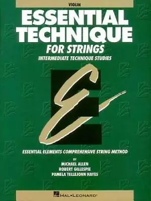 Essential Technique For Strings (Original Series): Violin (Essential El - GOOD • $4.14