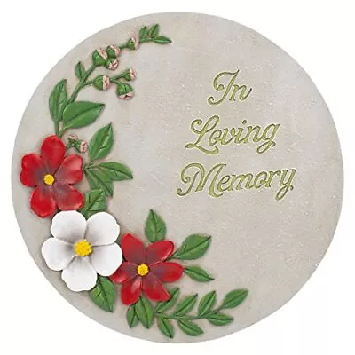 NAT & Jules In Loving Memory Full Color 11 Inch Resin Stepping Stone • $30.82