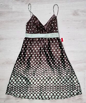 £14.99 • Buy NIKKI LIVAS Girls Teen Occassion Dress UK 4 BNWT  Polka Dot