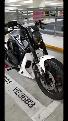 $319.99 • Buy Custom Radiator Chin Spoiler Cover Shroud Harley Davidson V Rod VROD VRSC