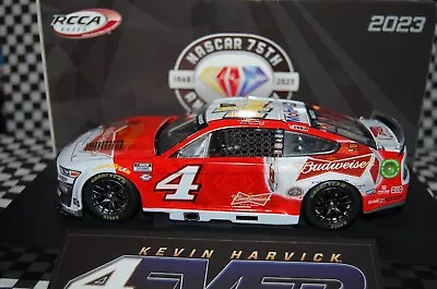 Kevin Harvick #4 Budweiser Ford Mustang 2023 1/24 NASCAR ELITE Series Die-cast • £110