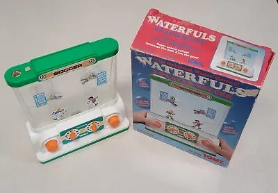 $29.99 • Buy Vintage TOMY Waterfuls Soccer Game 1987 With Original Box