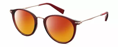 Levi's Timeless LV5006 Unisex Polarized Sunglasses In Crystal Red Rose Gold 50mm • $139.95