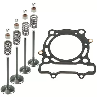 Cylinder Intake Exhaust Valve Gasket Kit For Kawasaki KX250F 2008 • $40.85