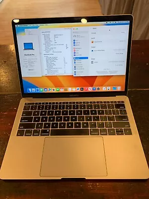 Apple MacBook Pro 13  2017 A1708 I5-7360U 2.30GHZ 8GB 256GB SSD READ • $200