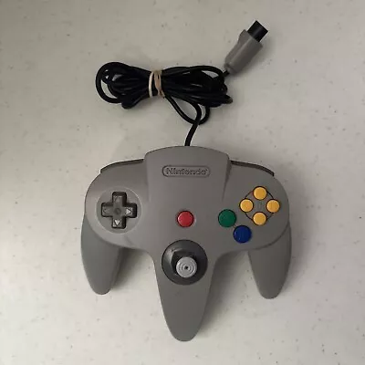 Nintendo 64 N64 OEM Controller - Gray - OEM - Tested • $19.99