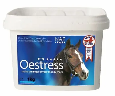 NAF Five Star Oestress Powder For Happy Mares Equine Use 500g 1kg 2.5kg • £28.07