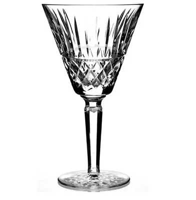 $45 • Buy Waterford Crystal Maeve, Vertical & Criss Cross: Water Goblet Glass, 6 7/8 
