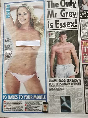 Daily Star Page 3 Girl Hollie Gibbons. 20/07/12 • £2