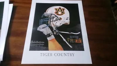 Alabama Auburn College Football Helmet Poster • $10.59