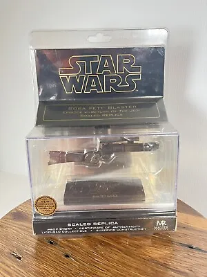 Master Replicas Star Wars SW-337: Boba Fett (ROTJ) .33 Scale Blaster Replica • $225