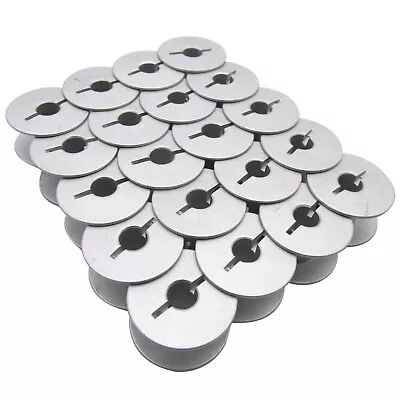 20PCS Large Capacity Aluminum Bobbins FIT FOR PFAFF 335G 1183G Cylinder Sewing  • $24.19