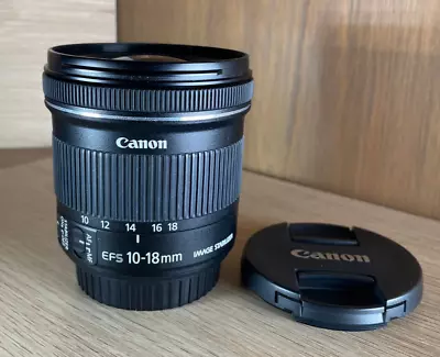 Canon EF-S 10-18mm F/4.5-5.6 IS STM Lens NEW! • $350
