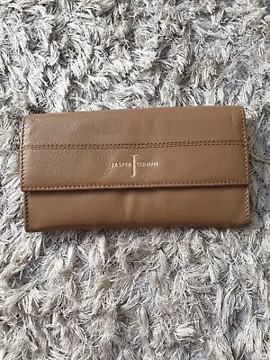 Jasper Conran Purse Women's Soft Leather Purse Wallet Tan Brown • £16