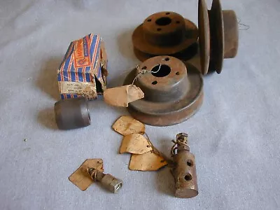 NOS Early 1950s Morris Minor Parts Pulleys Spacer Etc • $25