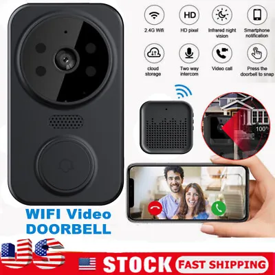 Smart Doorbell WiFi Wireless Intercom Video Security Camera Door Ring Bell Chime • $12.98