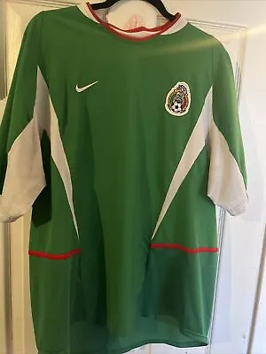 Mexico 2003/2004 Home Nike Football Soccer  Shirt Jersey Rafa Marquez Xl • $120